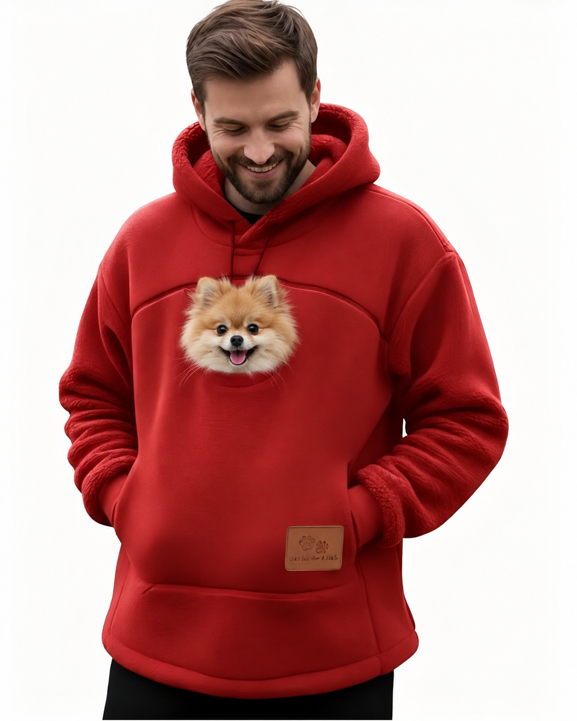 Paw Pocket Dog hoodie